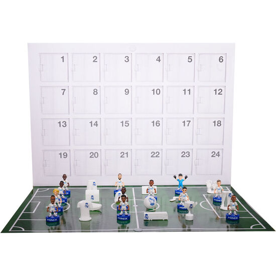 Calendario de Adviento MINIX Super Pack Real Madrid con 24 Sorpresas