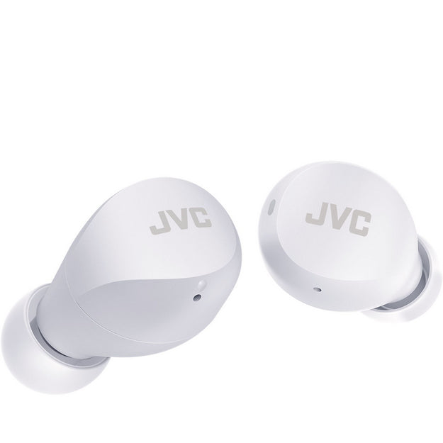 Auriculares Inalámbricos JVC Gumy Mini HA-Z66T-A-E - Blancos, Resistencia al Agua, 23h Batería