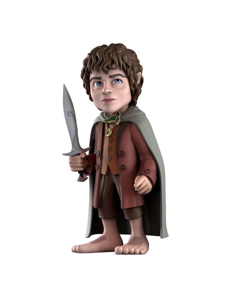 Figura Minix Frodo Bolsón 12 cm con Capa Élfica y Anillo Único
