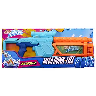 Lanzador de Agua Hasbro Nerf Super Soaker Mega Dunk Fill