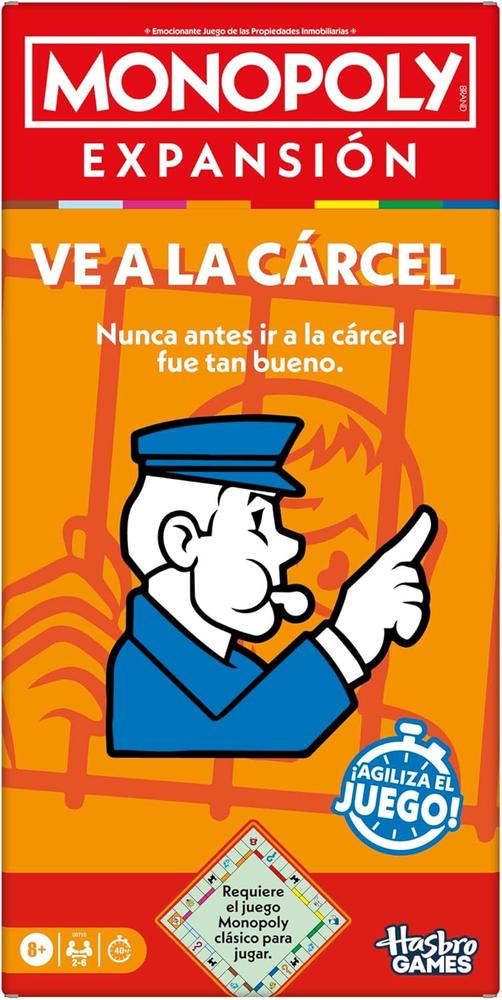 Expansión Monopoly: ¡Ve a la Cárcel!