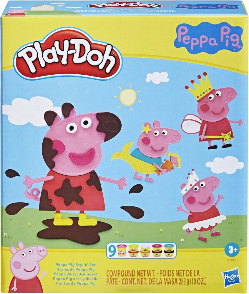 Juego de Diseño Play-Doh Peppa Pig: Crea y Viste a Peppa