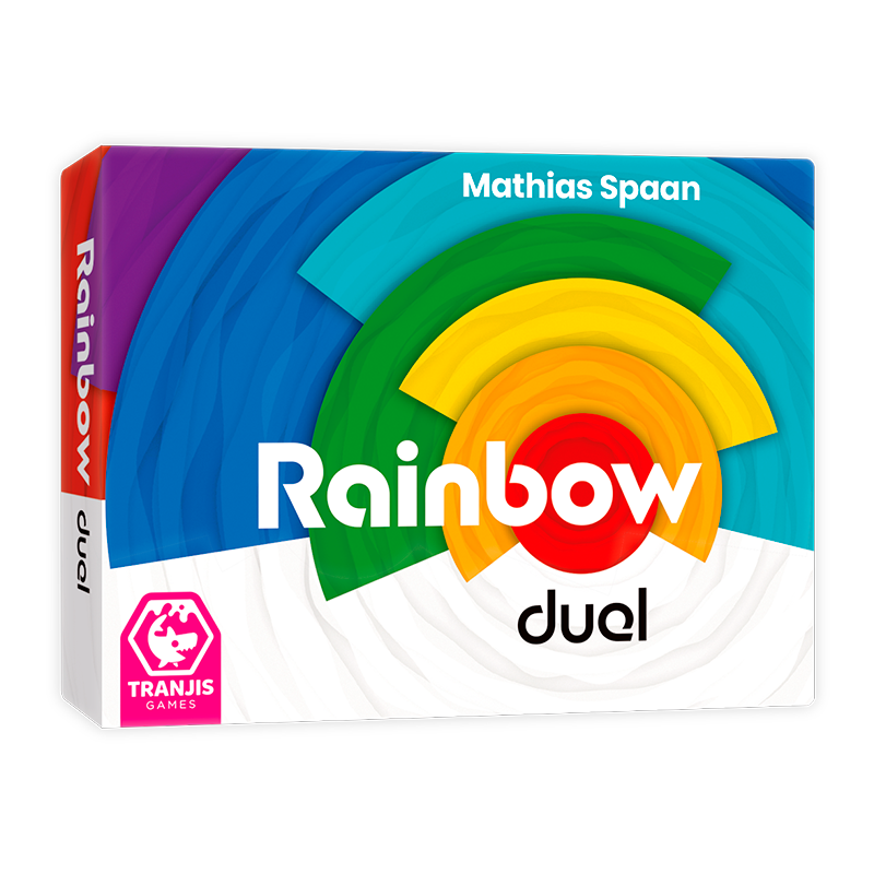 Rainbow Duel: Estrategia y Diversión en un Duelo Cromático para 2 Jugadores