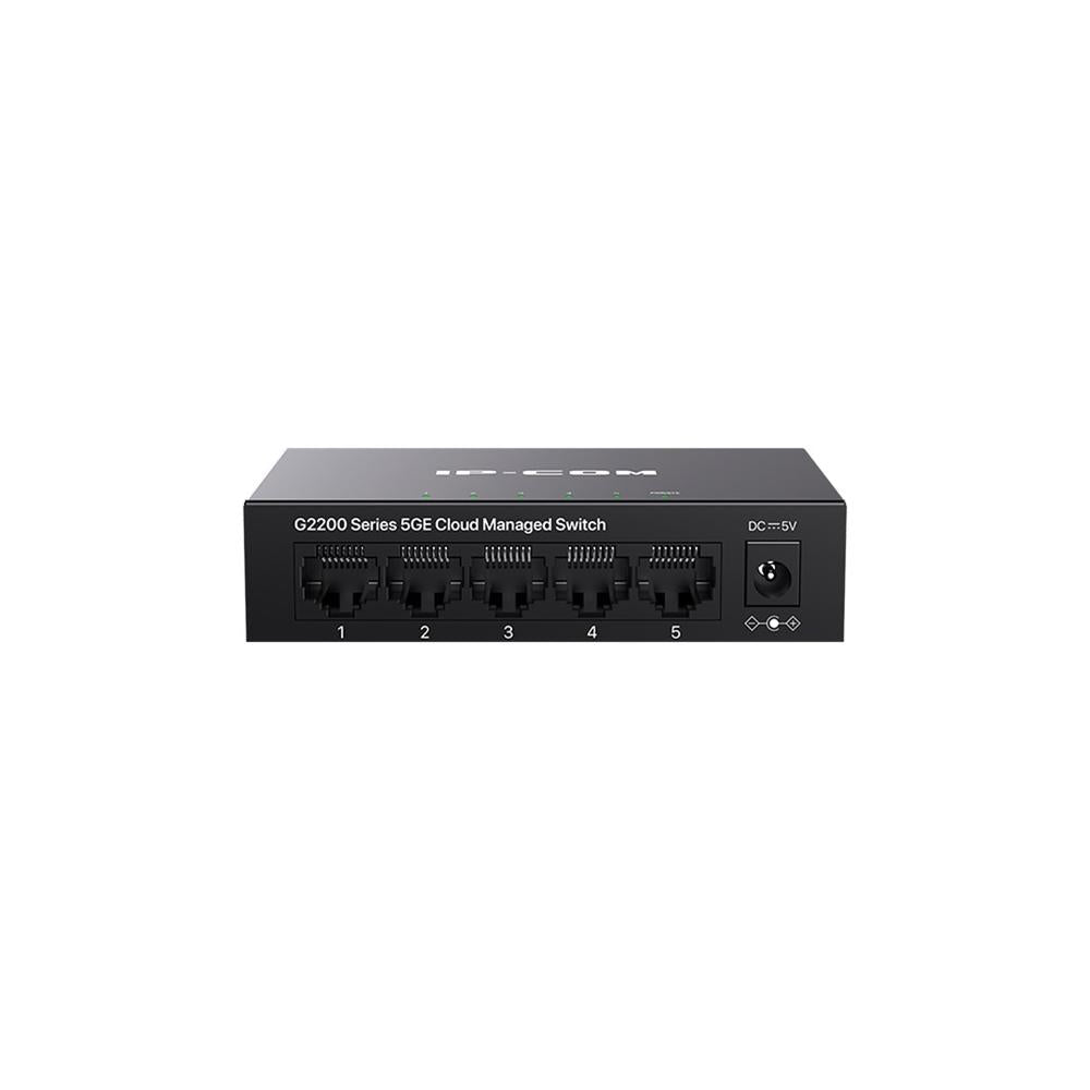 Switch IP-Com G2205D de 5 Puertos Gigabit Ethernet con Gestión en la Nube y Seguridad Avanzada