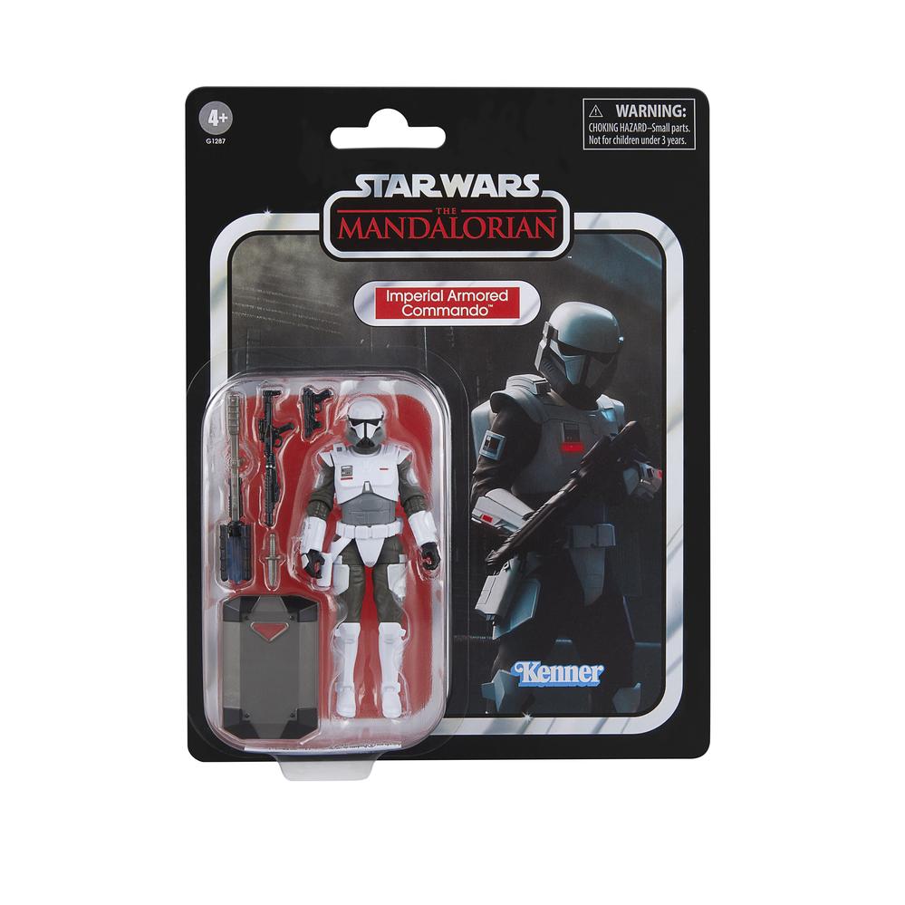 Figura de Acción Hasbro Star Wars The Mandalorian: Comando Imperial Blindado 9,5 cm