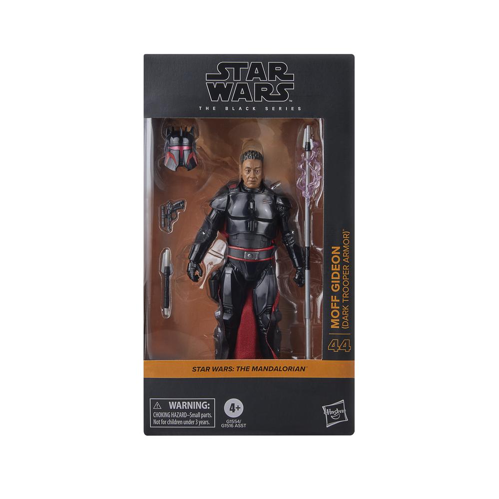 Figura Star Wars The Black Series Moff Gideon (Armadura de Dark Trooper) 15 cm