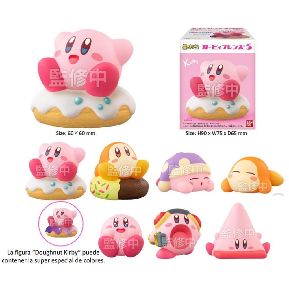 Kirby Friends W5 - Figura de Vinilo Aleatoria de 5 cm
