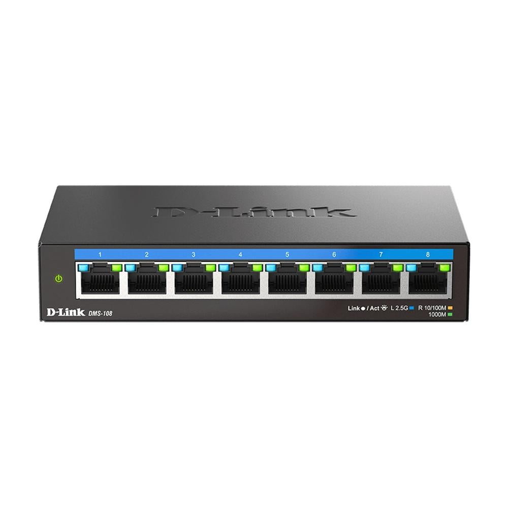 Switch de Sobremesa Multigigabit 2.5G de 8 Puertos D-Link