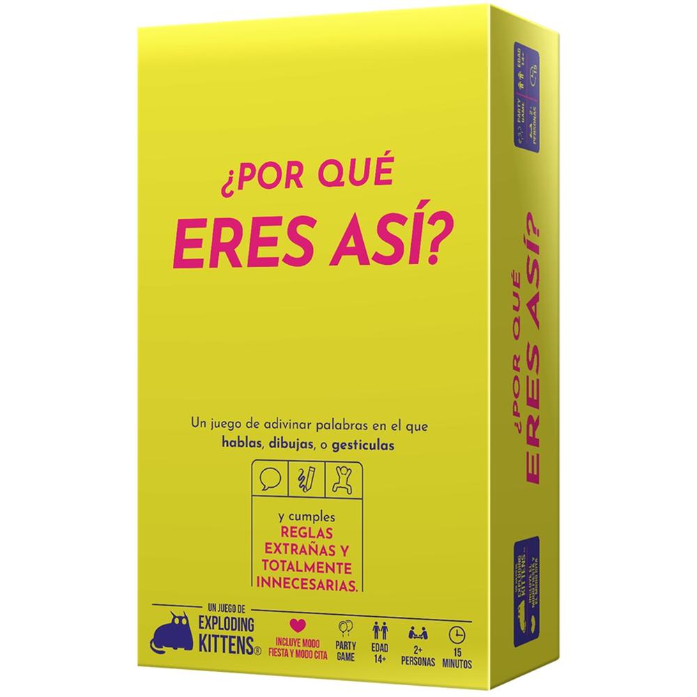 Juego de mesa ¡¿Por qué eres así?! - Diversión y Risas en Pareja o Grupos