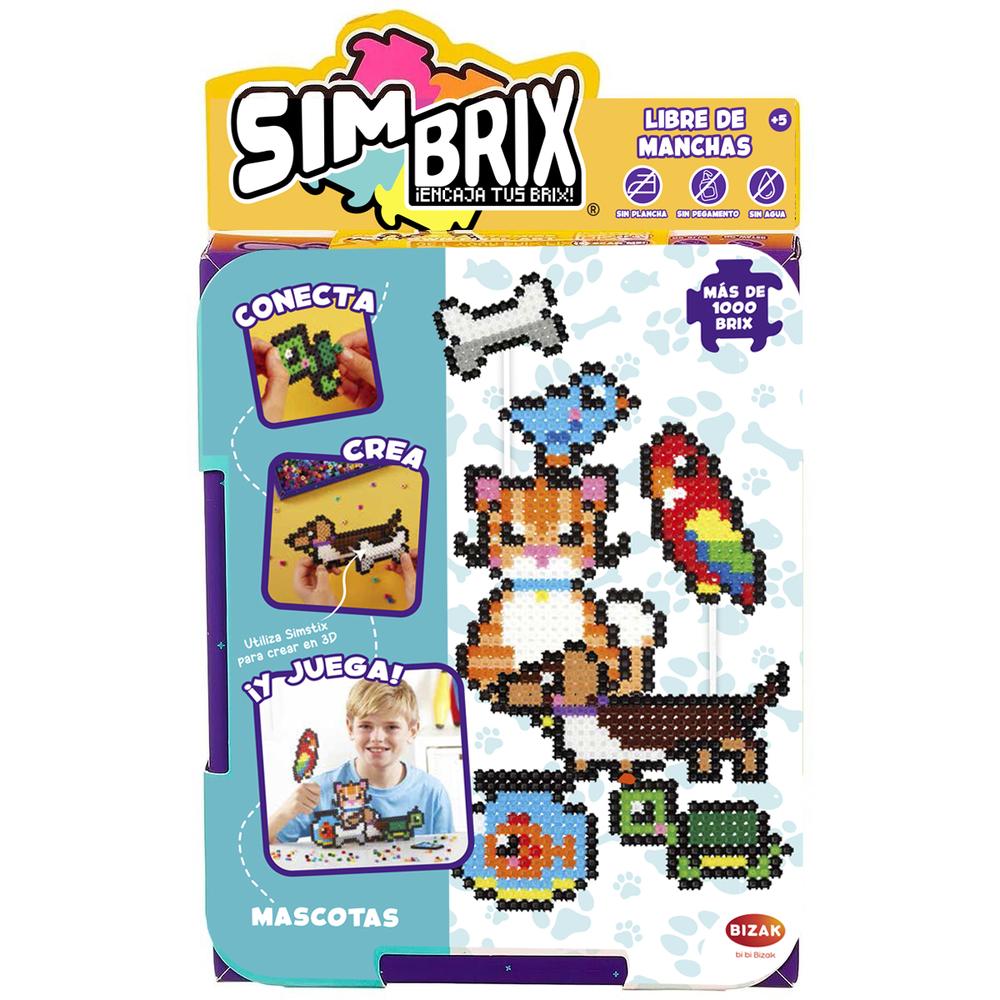 Pack de Inicio Simbrix - Más de 1.000 Bricks Creativos y Plantillas para Mini Figuras