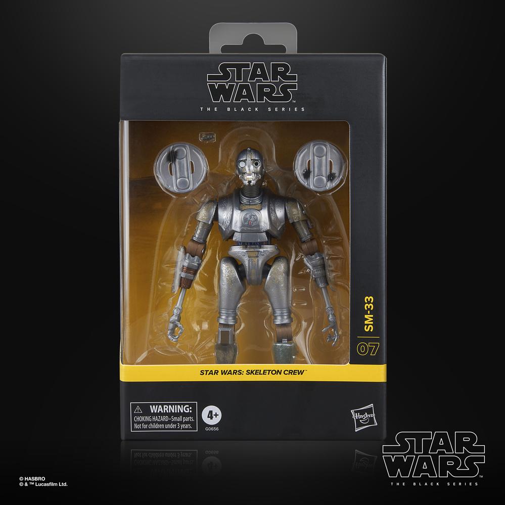 Figura de acción SM-33 de Star Wars: Skeleton - The Black Series de Hasbro