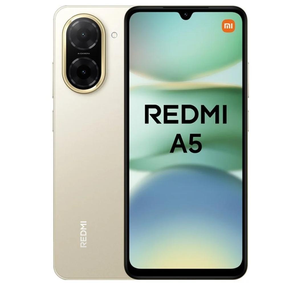 Xiaomi Redmi A5 - Smartphone 4GB RAM, 128GB, Pantalla 6.88", Dorado