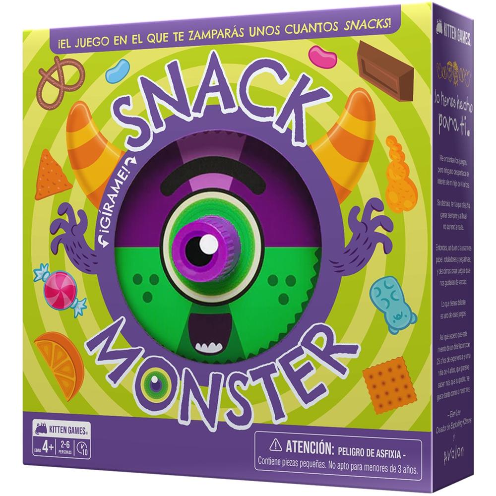 Snack Monster: El Juego de Mesas para Disfrutar y Ganar Snacks