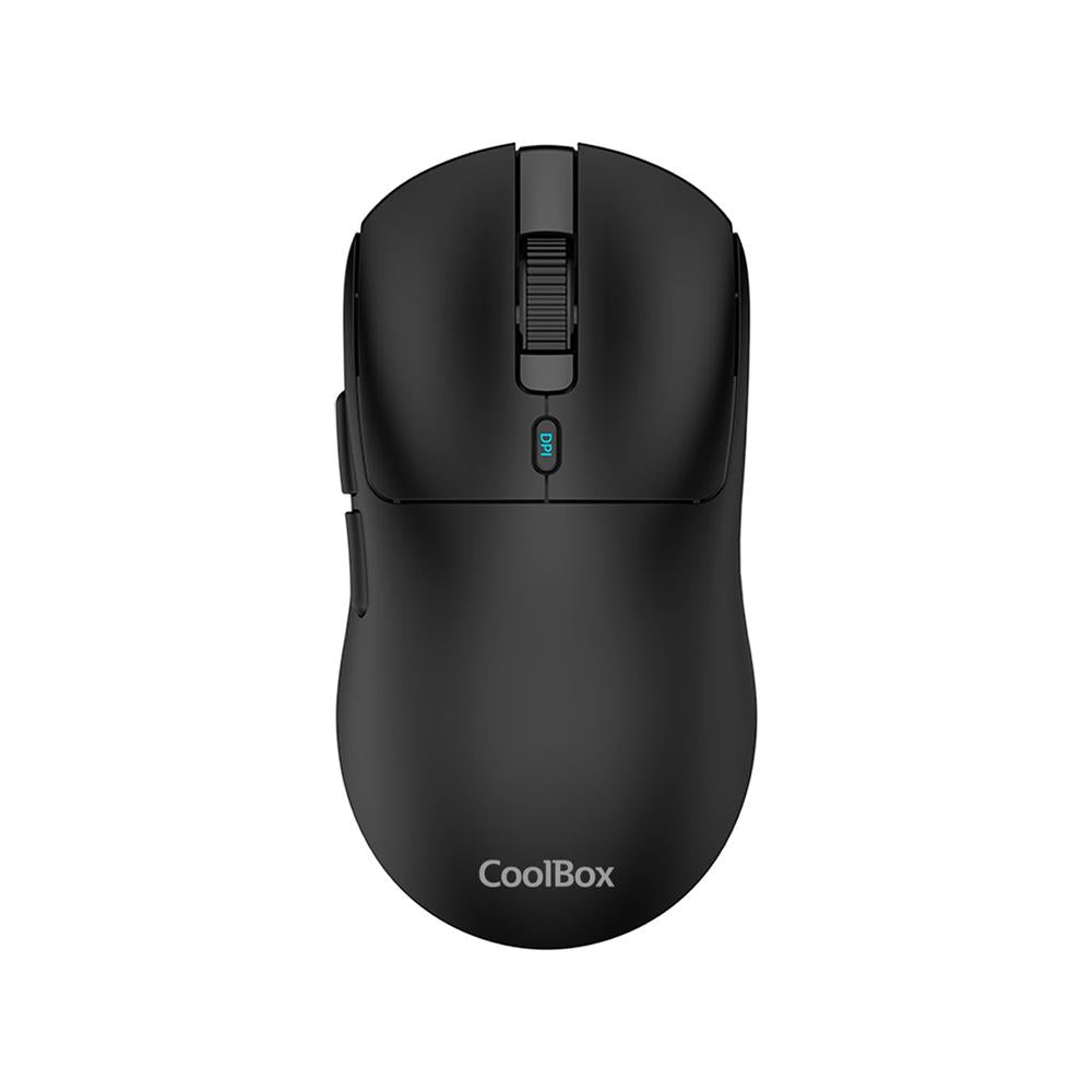 Ratón Inalámbrico Coolbox W03 Ultraligero 10000 DPI Gaming Negro