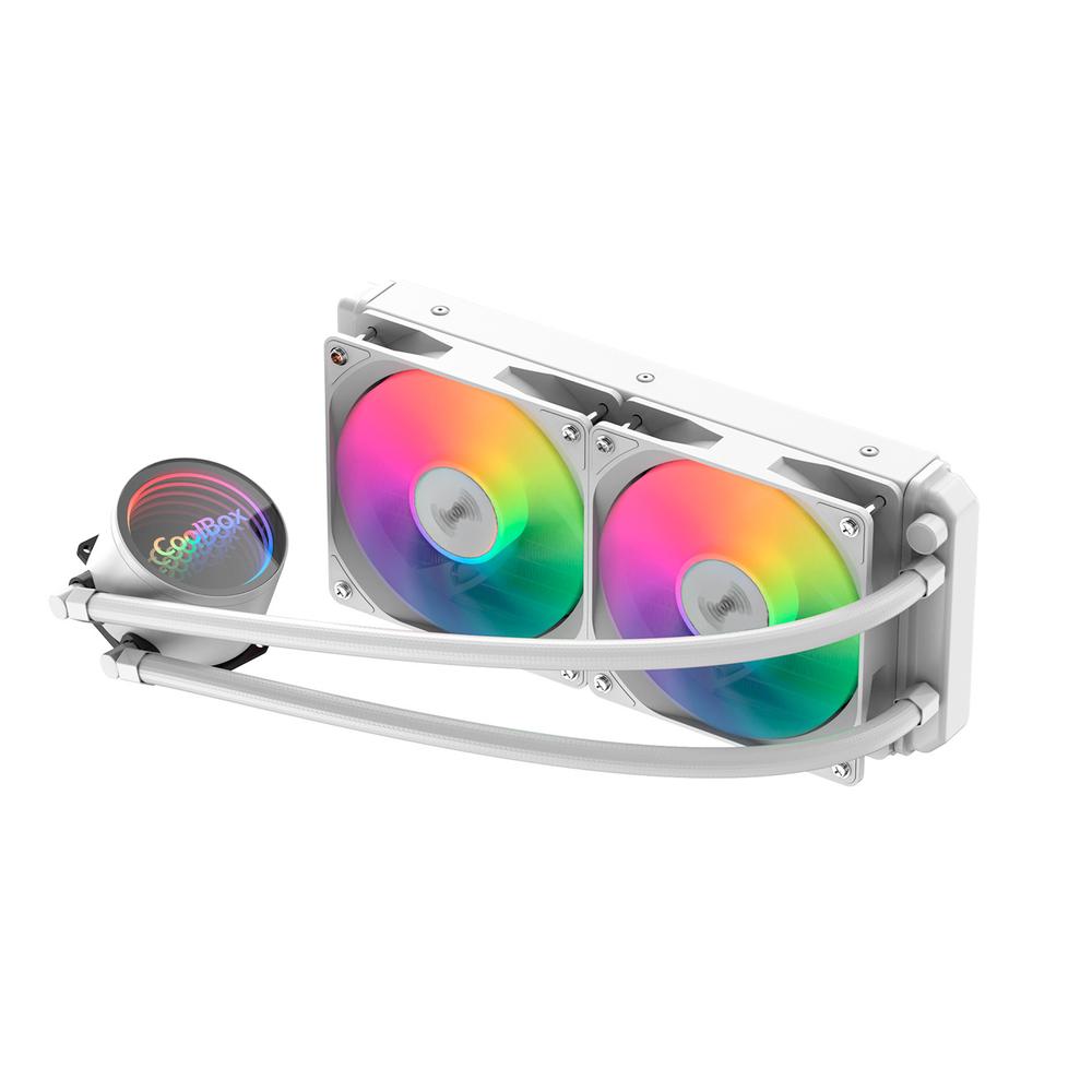 Kit de Refrigeración Líquida Infinite Liquid 240 ARGB - Rendimiento y Estilo en Blanco