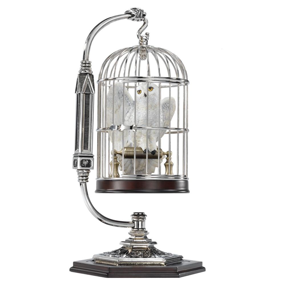Miniatura Hedwig en Jaula - The Noble Collection Harry Potter