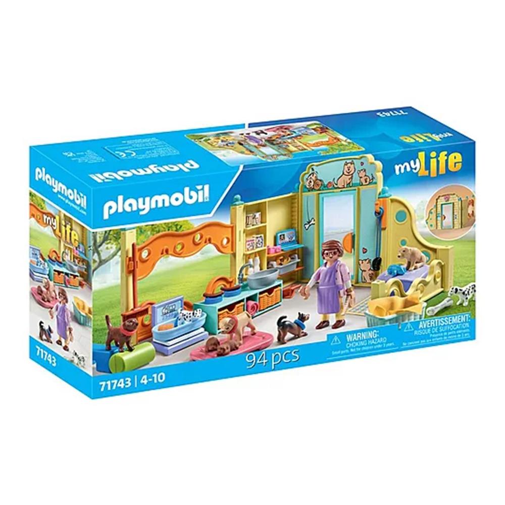 Guardería Interactiva de Cachorros Playmobil