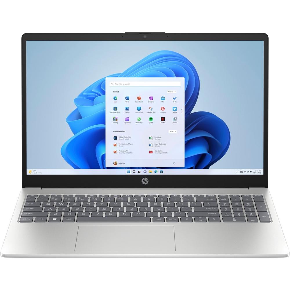 Portátil HP 15-fc0127ns 15.6" Ryzen 7, 8GB RAM, 512GB SSD, Windows 11 - Plata Natural