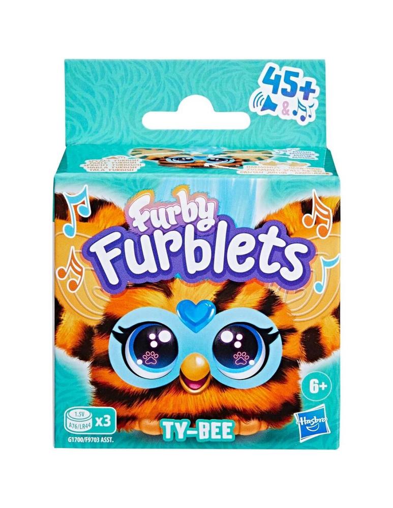 Mini Furby Furblet Ty - Bee: Juguete Electrónico Portátil con Melodías K-Pop