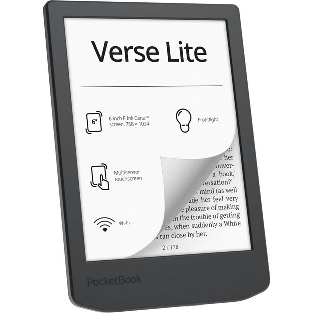Lector electrónico PocketBook Verse Lite 6" 8GB Gris Medianoche