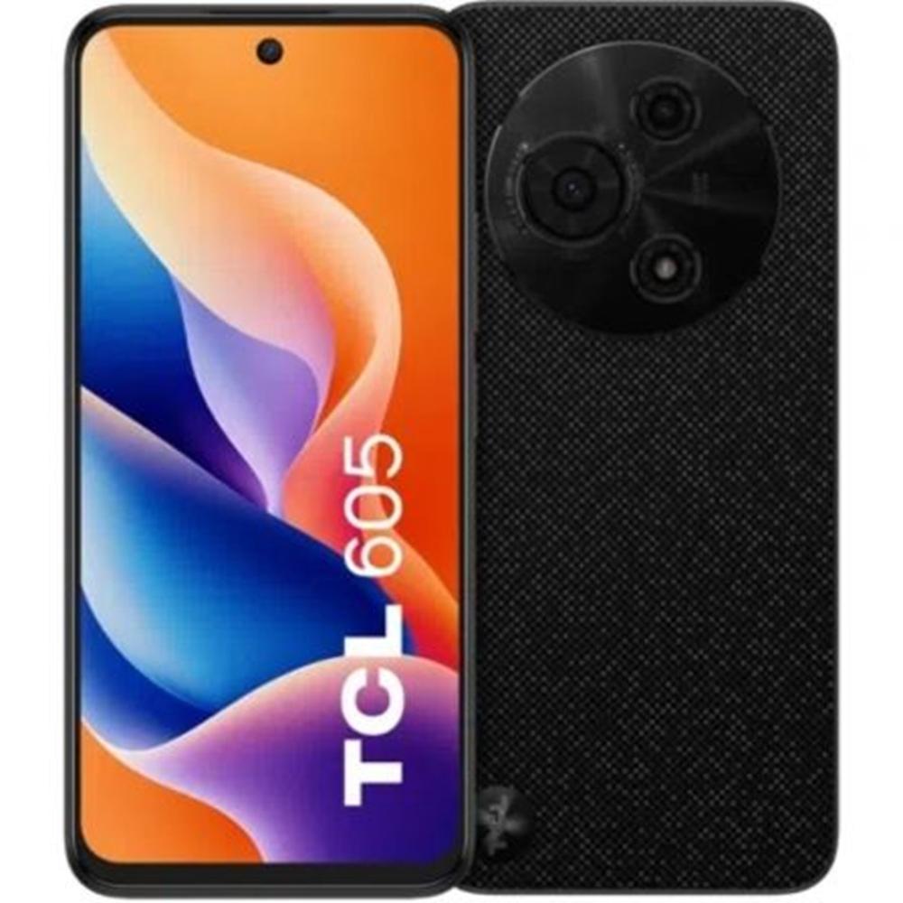 Movil TCL 605 - 4GB RAM, 128GB Almacenamiento, Negro