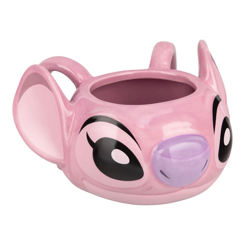 Taza Paladone Lilo & Stitch (Angel) - Diseño 3D Decorativo