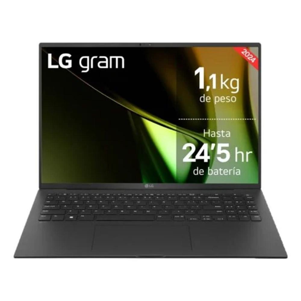 Portátil LG Gram 16Z90T - Intel Core Ultra 7, 32GB RAM, 1TB SSD, 16" WQXGA, Windows 11