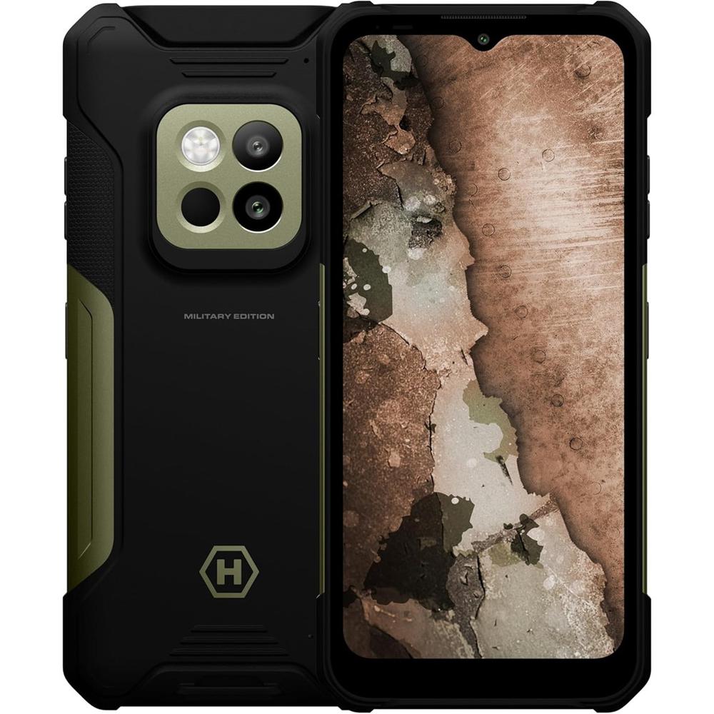 Movil Hammer Construction 2 5G - 8GB RAM, 256GB, Pantalla 6.58" IPS, Verde