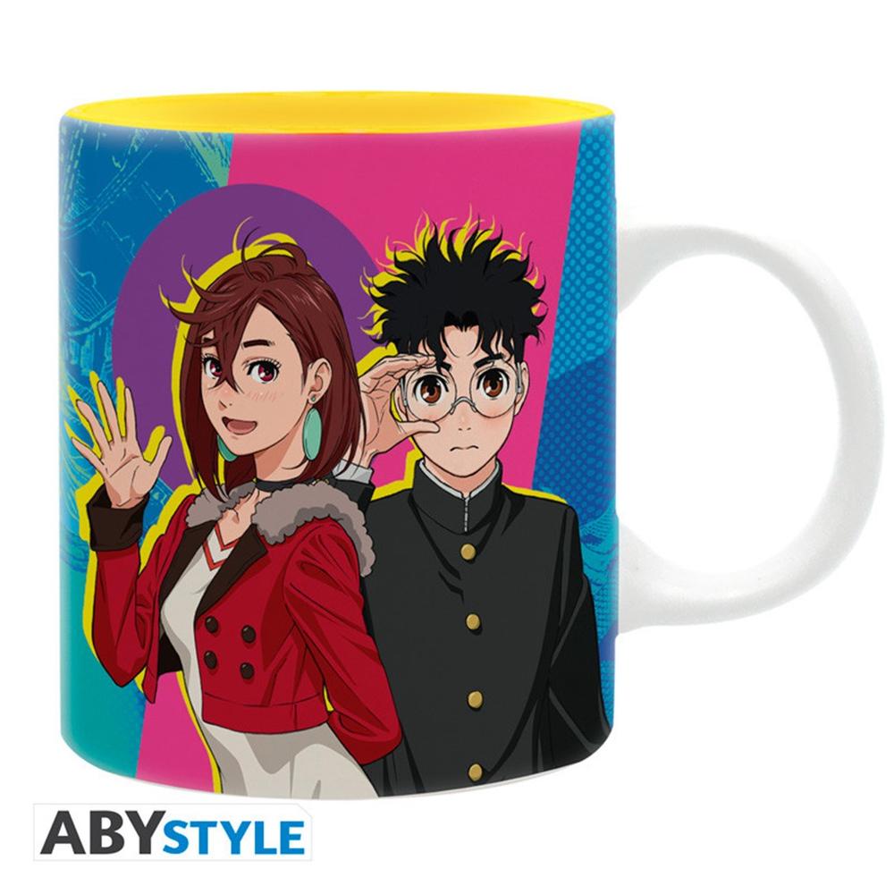 Taza Cerámica Dan Da Dan - Momo & Okarun 320 ml