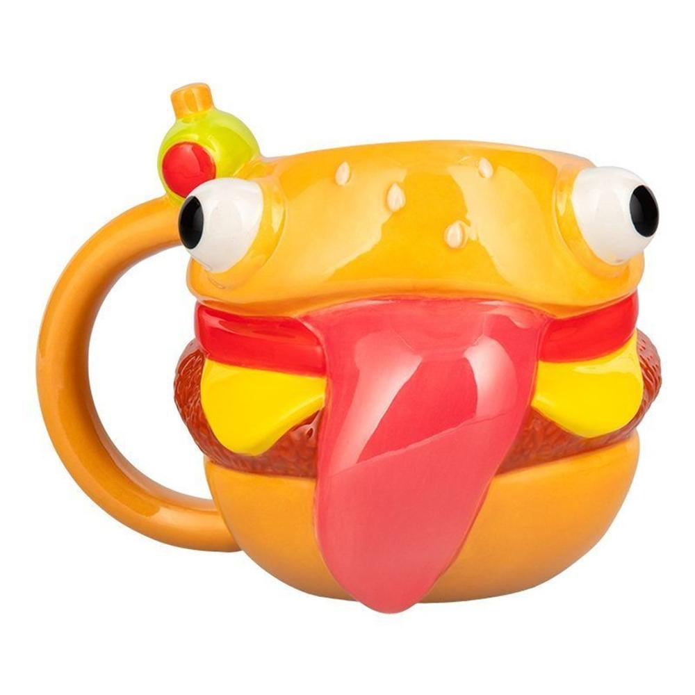 Taza Durrr Burger de Paladone - Diseño 3D Oficial de Fortnite
