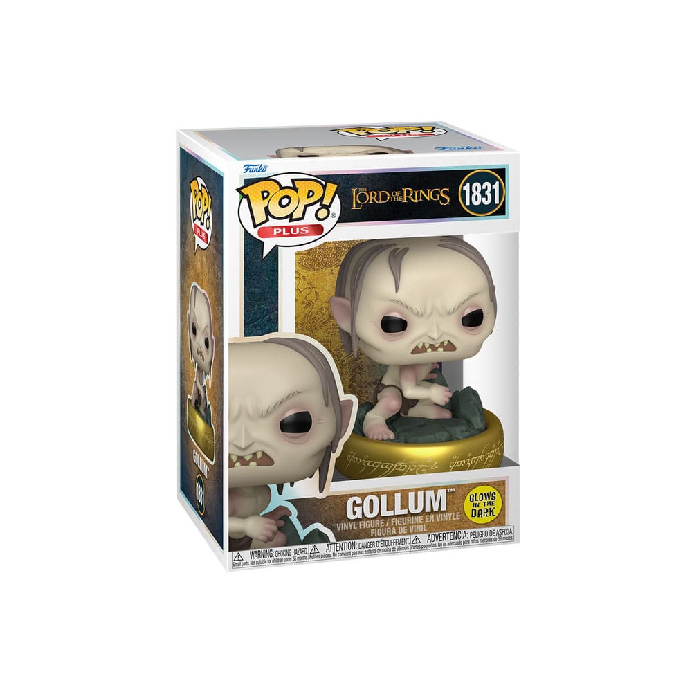 Gollum Glow in the Dark - Figura POP! Plus de El Señor de los Anillos