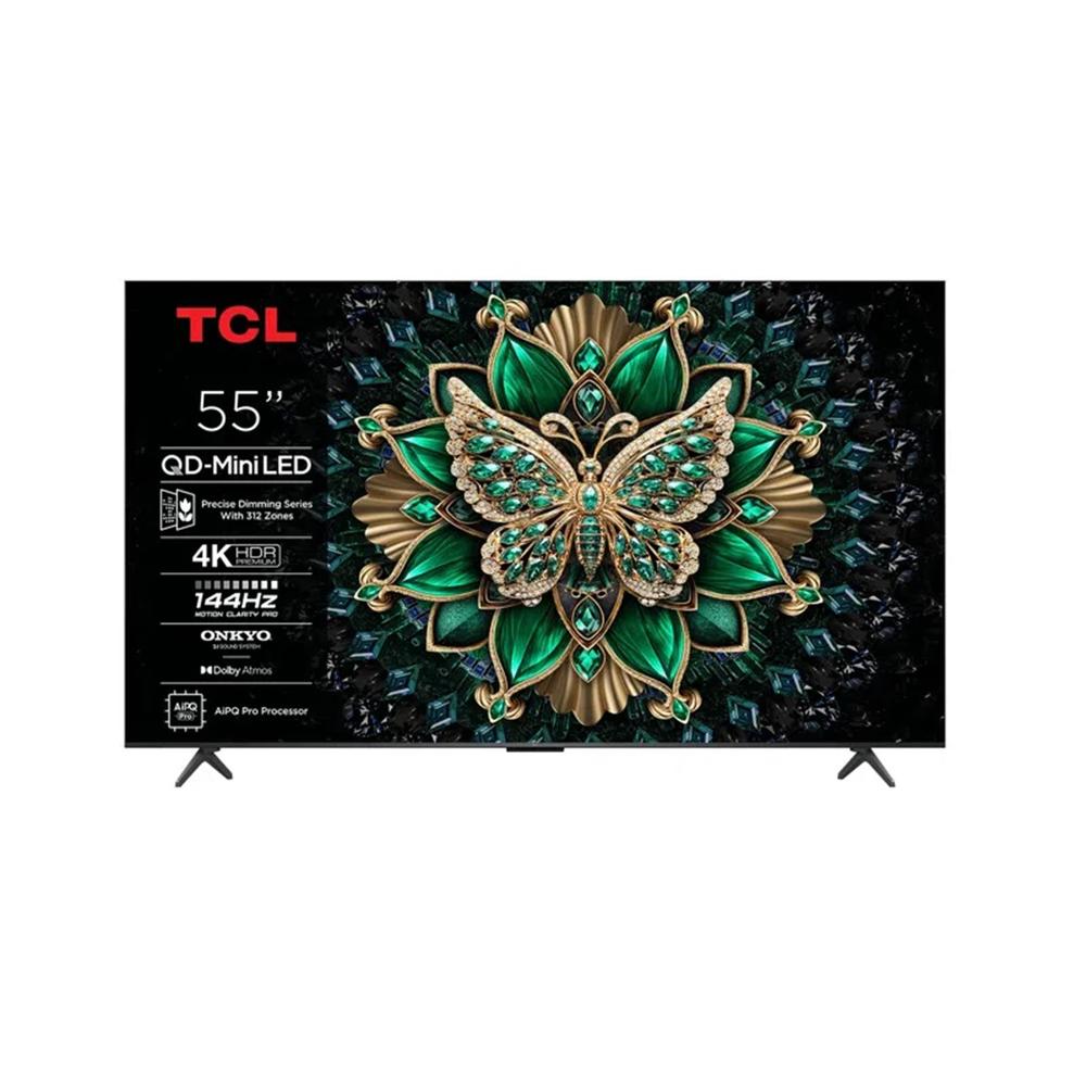 Televisor TCL 55" MiniLED 4K UHD 55C6K con Google TV y Sonido Onkyo