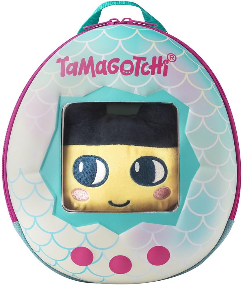 Mochila Tamagotchi Mametchi - Cuida y Lleva Tu Mascota Peluche a Todas Partes