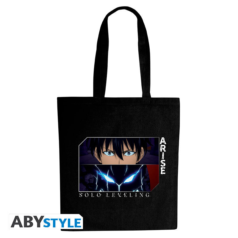 Tote Bag Oficial Solo Leveling "Arise" - Diseño Sostenible y Funcional