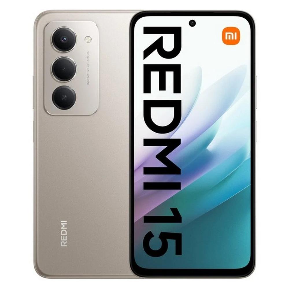 Xiaomi Redmi 15 4G 8GB/256GB - Pantalla 6.9" FHD+ 144Hz - Gris Titán