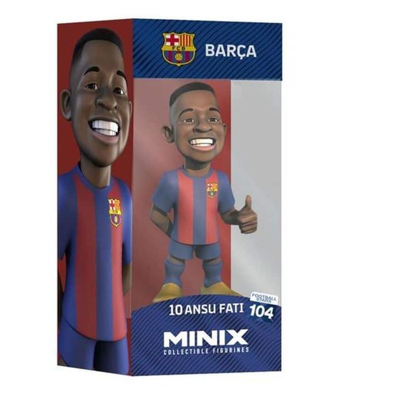 Figura Minix Ansu Fati del FC Barcelona - 12 cm