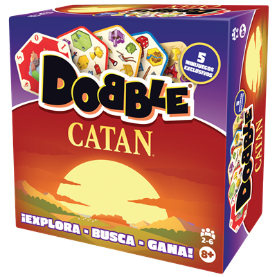 Juego de Mesa Dobble Catan: Diversión Rápida y Estratégica