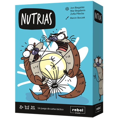 Diversión Acuática: Juego de Mesa Nutrias