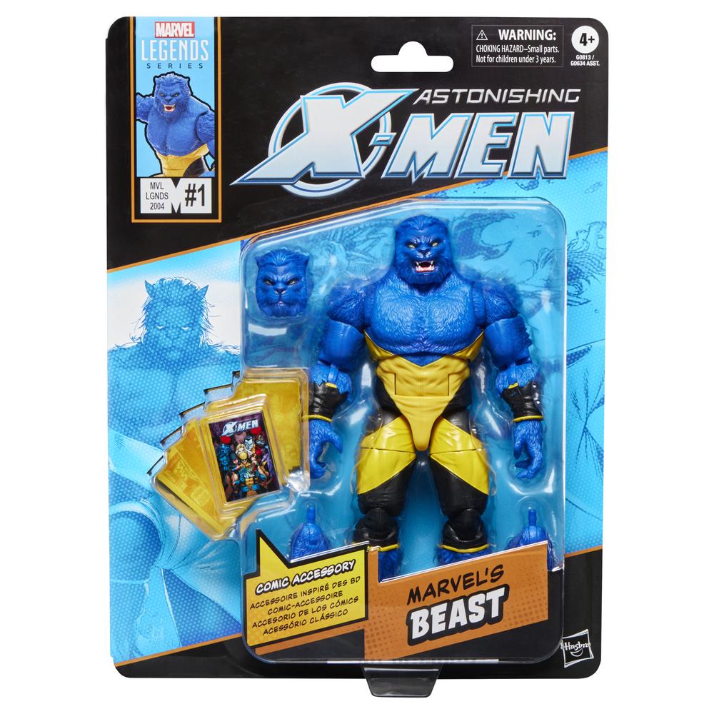 Figura Marvel Legends Series Astonishing X-Men - Marvel's Beast 15 cm