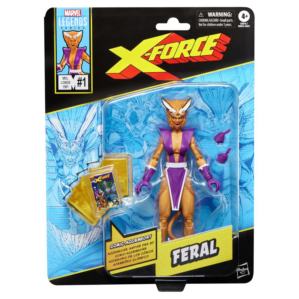 Figura Hasbro Marvel Legends Series Feral X-Force 15 cm