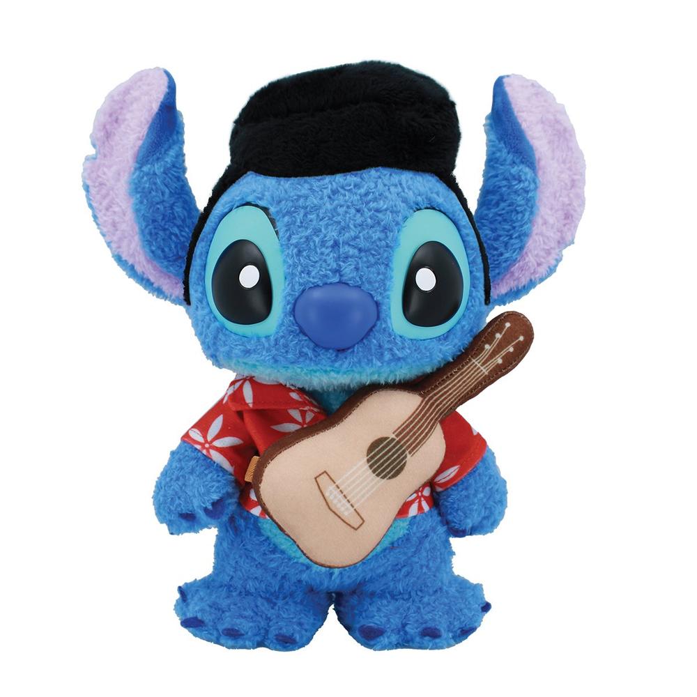 Figura Esponjosa Enesco Disney Stitch Elvis con Guitarra