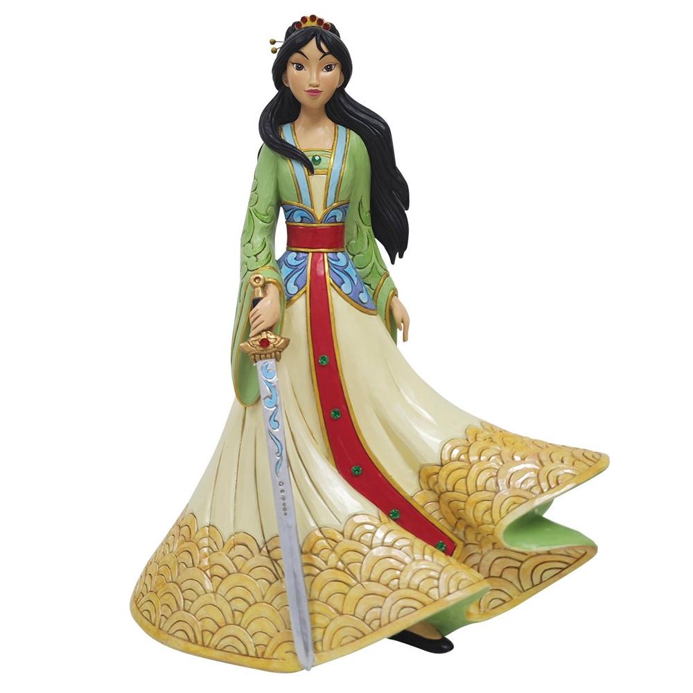 Figura Enesco Disney Mulán Deluxe - Edición Coleccionista