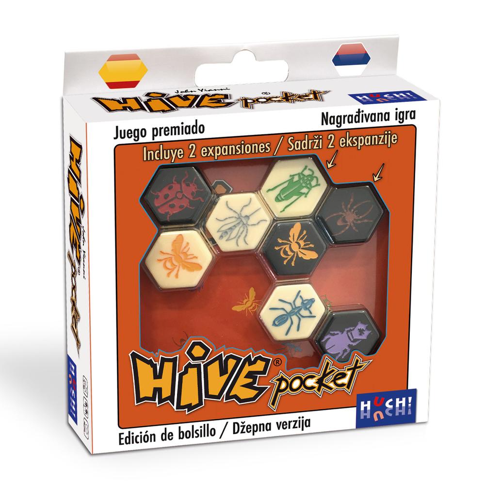 Hive Pocket: Juego de Estrategia de Viaje para Dos Jugadores