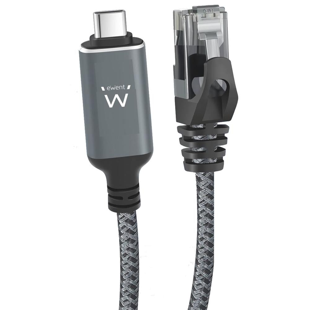 Cable Ethernet Gigabit RJ45 a USB-C 3.2 Gen1 1.5m - Alta Velocidad y Compatibilidad