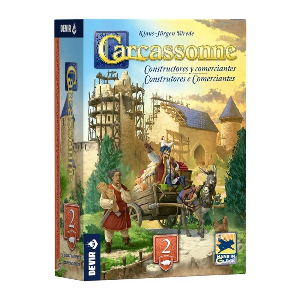 Carcassonne: Constructores y Comerciantes - Nueva Edición