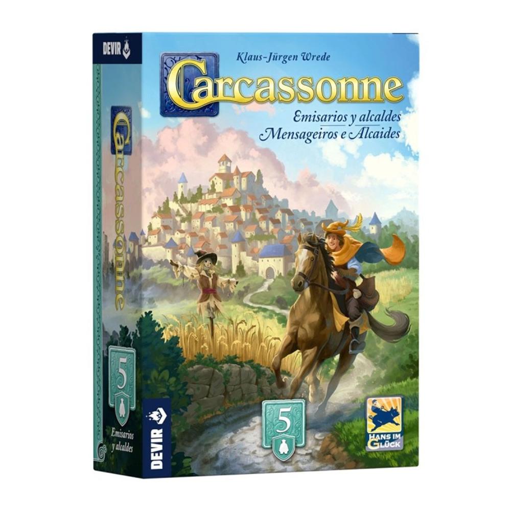 Carcassonne: Emisarios y Alcaldes - Expansión Estratégica