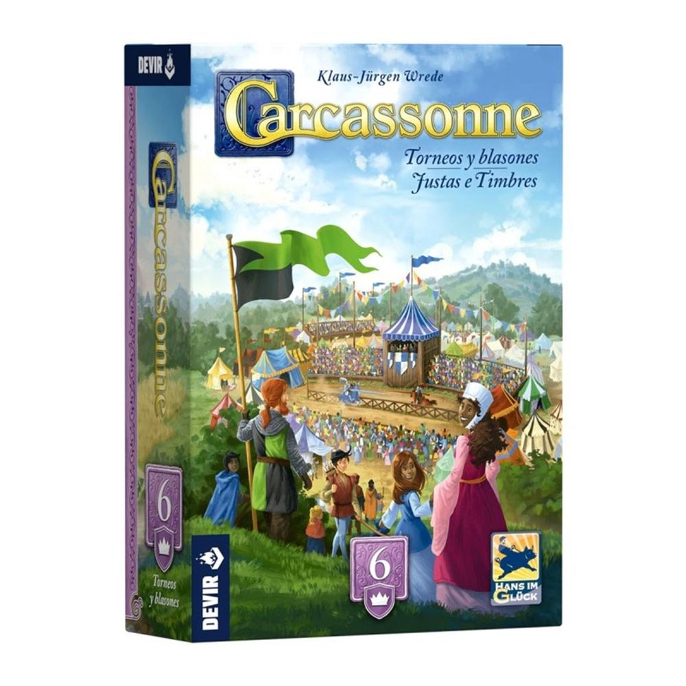 Carcassonne: Torneos y Blasones - Expansión Estratégica para el Clásico Juego de Mesa
