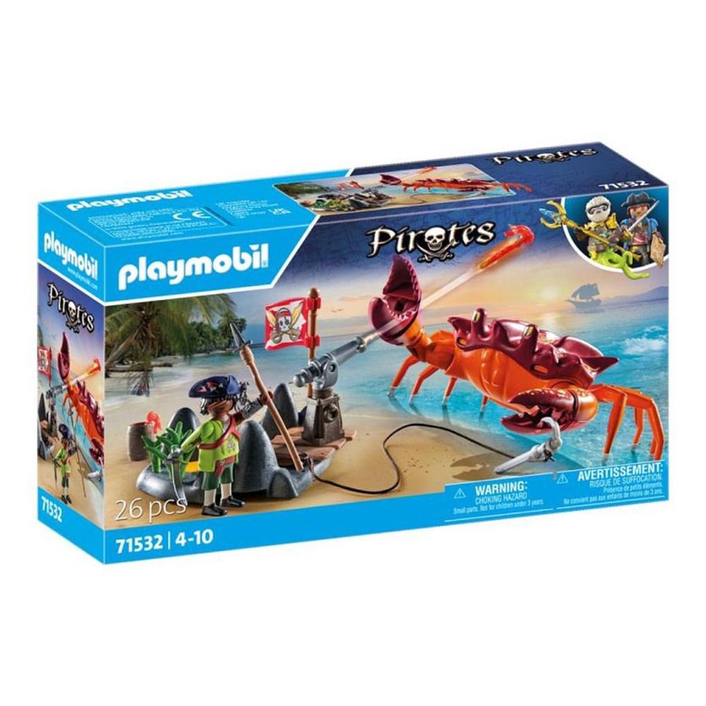 Batalla Épica con el Cangrejo Gigante de PLAYMOBIL