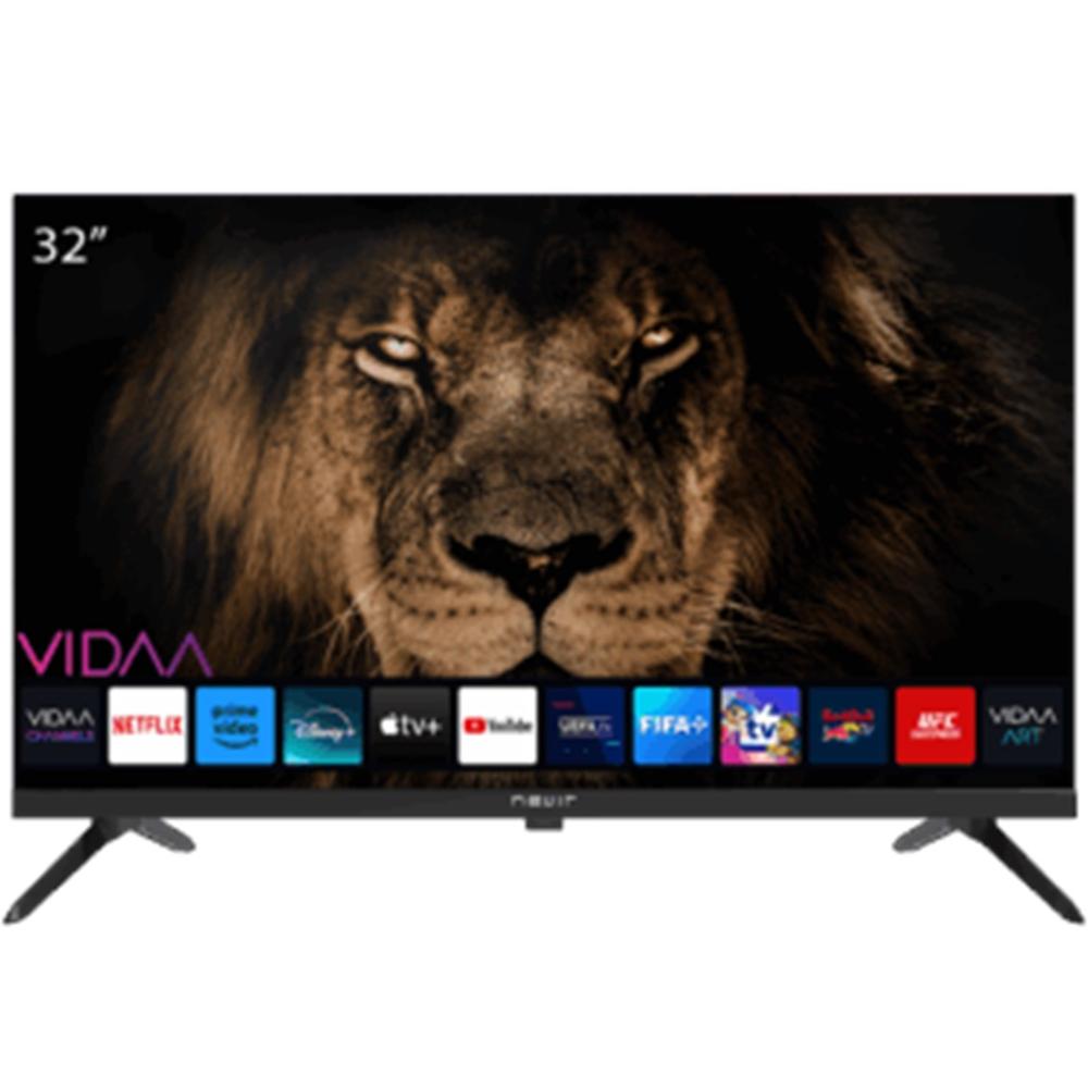 Televisor NVR 32 Pulgadas LED HD Ready Smart TV con Bluetooth y Conectividad Completa