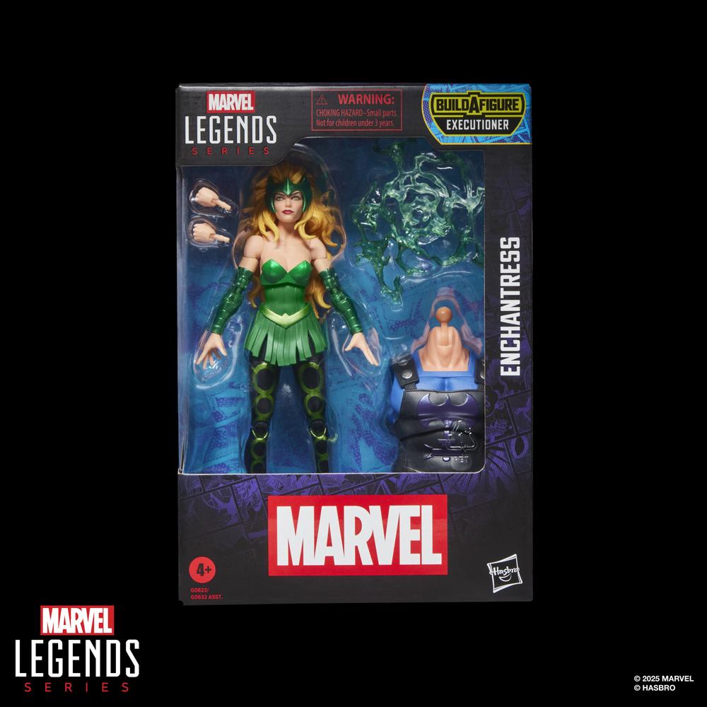 Figura Hasbro Marvel Legends Series Enchantress - Hechicera Asgardiana